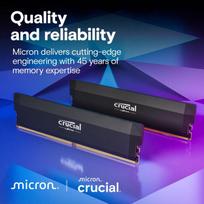 ddr5 64gb ram - Crucial Pro OC CP2K32G64C40U5B, DDR5, 64 GB, 6400 MHz - 1 nuotrauka
