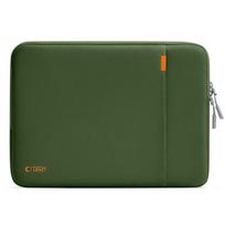kompiuterio krepsys 13 tech - Tech-Protect Defender Laptop Bag 13-14 - Green - 1 nuotrauka