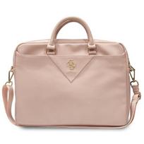guess kompiuterio deklas - Guess Triangle 4G bag for a 16" laptop - pink - 1 nuotrauka