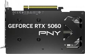 vaizdo plokstes ventiliatoriai - PNY GeForce RTX 5060 su dviem ventiliatoriais, 8GB DLSS4 - 2 nuotrauka