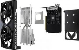 vaizdo plokstes ventiliatoriai - PNY GeForce RTX 5060 su dviem ventiliatoriais, 8GB DLSS4 - 4 nuotrauka