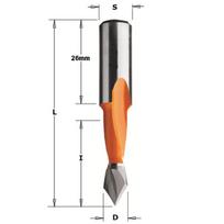Grąžtas medienai CMT; S=10 mm; D=5 mm