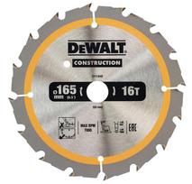Pjovimo diskas medienai DeWalt DT1948-QZ; 165x20 mm; 16T