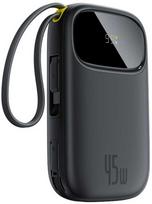 powerbank 20000mah - Baseus EnerFill FC31 20000mAh 45W su Ekranu, Juodas (Black) - 1 nuotrauka