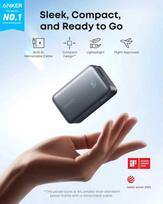 withu - Anker Nano 10000mAh 45W Juodas (Black) - 1 nuotrauka