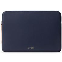 krepsys nesiojamam kompiuteriui 16 - Tech-Protect Fleece Laptop Bag 15-16 - Navy Blue - 1 nuotrauka