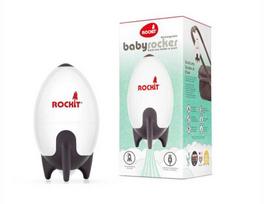 vezimeliu akumuliatoriai - ROCKIT vežimėlio sūpuoklis įkraunamas MK2 Balta (White) - 1 nuotrauka