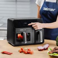 karsto oro gruzdintuve 5 l - ZELMER ZAF9000 Dual - 6 nuotrauka