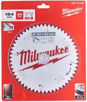 Pjovimo diskas medienai Milwaukee 4932471299; 184x30x2,4 mm; Z54
