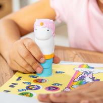 MELISSA & DOUG STICKER WOW! Veiklos knygelė „Vienaragis“