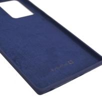 Evelatus Samsung Galaxy Note 20 Ultra Soft Touch Silicone Case - Vidurnakčio Mėlynas (Midnight Blue)