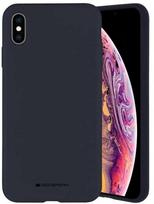 Mercury iPhone Xs Max Silicone Case - Mėlynas (Navy)