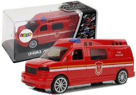 gaisrine masina - Lean Toys Gaisrinės mašina Fire Department - 1 nuotrauka