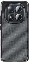 Beline Carbon Armor Case for Xiaomi Redmi Note 14 Pro 5G - Juodas (Black)