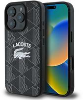 Lacoste iPhone 16 Pro Blend Monogram MagSafe Case - Juodas (Black)