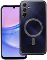ELECTRO MAG COVER dėklas suderinamas su MagSafe skirtas SAMSUNG Galaxy A15 - Juodas (Black)
