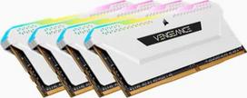 ddr4 3200 16 - Corsair Vengeance RGB PRO White, DDR4, 64 GB, 3200 MHz, CL16 (CMH64GX4M4E3200C16W) - 1 nuotrauka