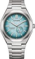 citizen zenshin - CITIZEN ZENSHIN 60 AUTOMAT NK5020-58L Šviesiai mėlynas (Light Blue) - 1 nuotrauka