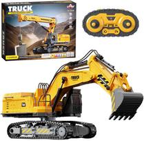 Lean Toys RC vikšrinis ekskavatorius 133 el. (DIY)