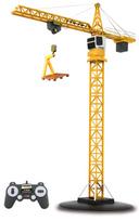 rc modeliai - Jamara RC bokštinis kranas Liebherr 1:20 Juodas/Oranžinis (Black/Orange) - 1 nuotrauka