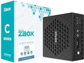Zotac ZBOX CI337 Nano N100 3.4 GHz, 8GB DDR5, 2242 SSD, Juodas (Black)