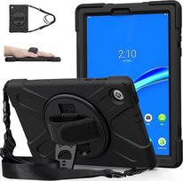 Tablet case Strado Etui Armor with strap Strap for Lenovo Tab M10 TB-X306X/X306F (Black) universal