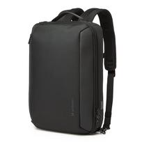 laptop dekl - Wozinsky Premium 15.6'' Laptop Backpack/Bag with Strap - Black - 1 nuotrauka