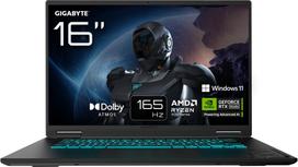 1tb nesiojamas kompiuteris - Gigabyte Gaming A16 3WHK3DE894SH, AMD Ryzen 7 260, 16 GB, 1 TB, 16", NVIDIA GeForce RTX 5070, Juodas (Black) - 1 nuotrauka