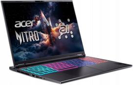 acer nitro 180hz - Acer Nitro 16S AI, Ryzen AI 7 350, 16 GB, 1 TB, 16", NVIDIA GeForce RTX 5070 Ti, Juodas (Black) - 1 nuotrauka