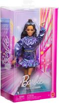 leles - Lėlė Mattel Barbie Deluxe Fashionistas, Rudaplaukė (Brunette), JFP42, 30 cm - 1 nuotrauka