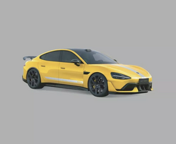 automobiliu modeliukai 1 18 - Xiaomi SU7 Ultra 1/18 Die-cast modelis automobilis Žaibas (Lightning Yellow) - 1 nuotrauka