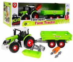 Ramiz Multipartial traktorius su priekaba, žalias (Green)
