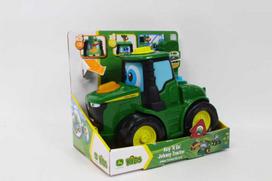 john deer zaislas - JOHN DEERE traktorius Key N Go Johnny, žalia (Green) - 1 nuotrauka