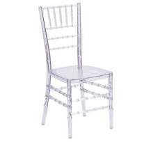 skaidri kede - Valgomojo kėdė Tonro Chiavari, skaidri (Transparent) - 1 nuotrauka