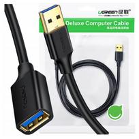 usb prailginimo - Ugreen 10368B USB 3.0 prailginimo kabelis (moteriškas) - USB 3.0 (vyriškas) 1 m Juodas (Black) - 1 nuotrauka