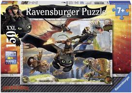 Ravensburger Dėlionė 150 vnt. Kaip prisijaukinti slibiną 10015