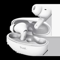 ausines earphones 2 - HEADSET EARBUDS YAVI BT ENC/WHITE 25172 TRUST - 1 nuotrauka