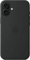 apple iphone 16 silicone case - Apple iPhone 16 Plus Silicone Case with MagSafe - Black MYY93ZM/ A - 1 nuotrauka