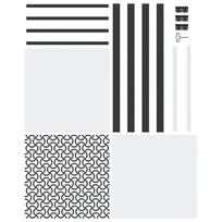 stiklas durims - Stumdomos durys vidaXL, juodos (Black), 83 cm x 201,5 cm, grūdintas stiklas ir aliuminis - 6 nuotrauka