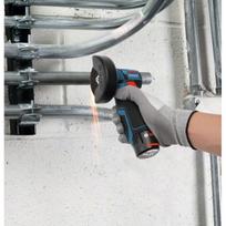 bosch 12v - Akumuliatorinis kampinis šlifuoklis  Bosch GWS 12V-76; 12 V; 2x3,0 Ah akum. - 4 nuotrauka