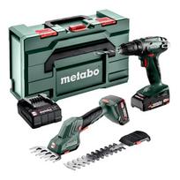 Metabo Combo 2.2.5 rinkinys (685186000), 18 V, 2 x 2 Ah, įkroviklis + lagaminas