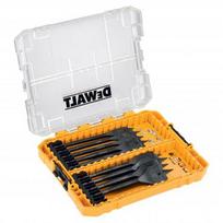 plunksniniu graztu rinkinys - DeWalt extreme medienos grąžtų rinkinys DT70751-QZ, 9 vnt. - 1 nuotrauka