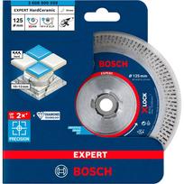 pjovimo diskai 125 - Bosch XLOCK Deimant.pjov.diskas HardCeramic125x22.23x1.6 - 1 nuotrauka