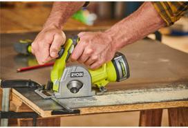 ryobi elektrinis pjuklas - Ryobi R18MMS-0, 18V, 85mm - 3 nuotrauka
