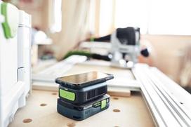 18v adapteris - Festool PHC 18, 18 V, bevielis telefono įkroviklis (577155) - 6 nuotrauka