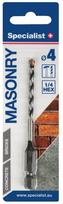 Grąžtas betonui Specialist Masonry; 4x75 mm