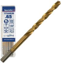 Specialist+ Titan met. gr. 6.5 mm 10vnt
