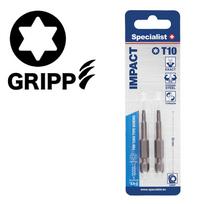 Specialist+ Torx Grip antgalių rinkinys T10, 50 mm, 2 vnt.