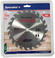 pjovimo diskas 184 - Pjovimo diskas SPECIALIST+; 184x24Tx16 mm; Z24 - 1 nuotrauka