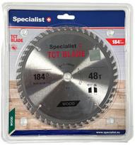 SPECIALIST+ Pjovimo diskas 184x48T x 16 mm, Wood